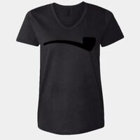 Women's Tagless V-Neck T-Shirt Thumbnail